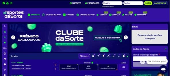 Esportes da Sorte 2023 - Review do Site e R$300 de Bônus Hoje